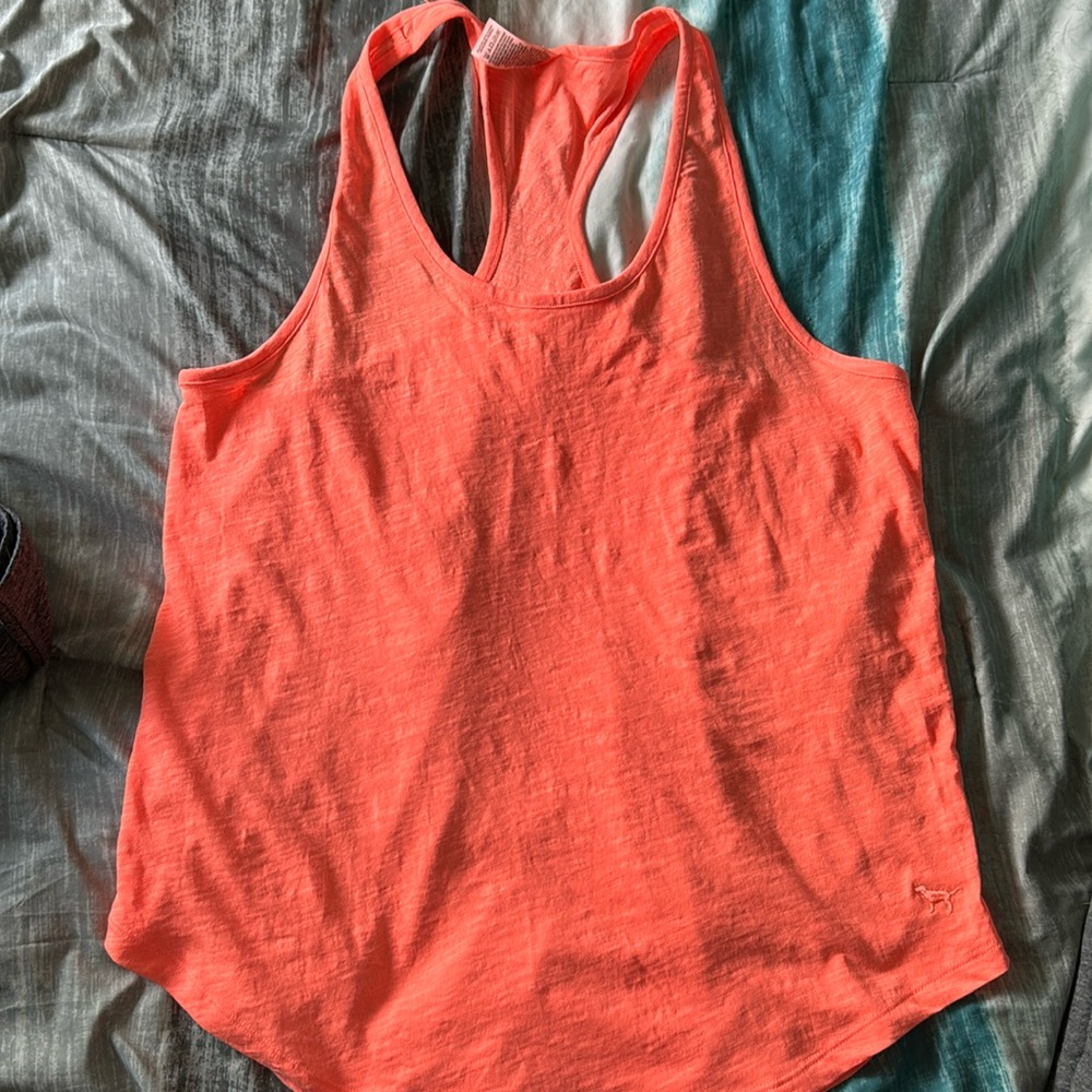PINK racer tank